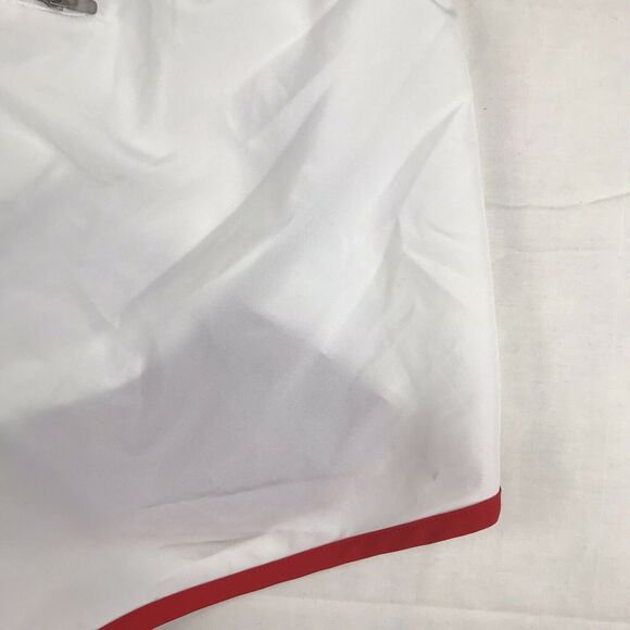 nike running shorts pink‎ white Red size med womens - Picture 8 of 11